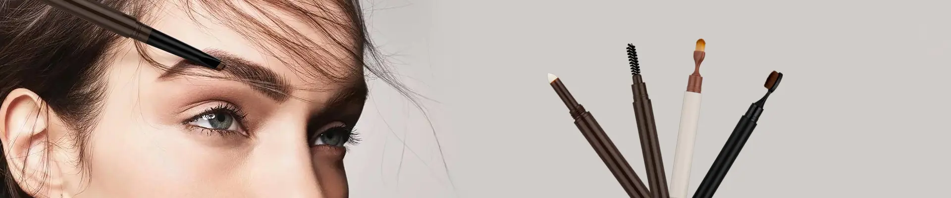 Imballaggio per il trucco per sopracciglia