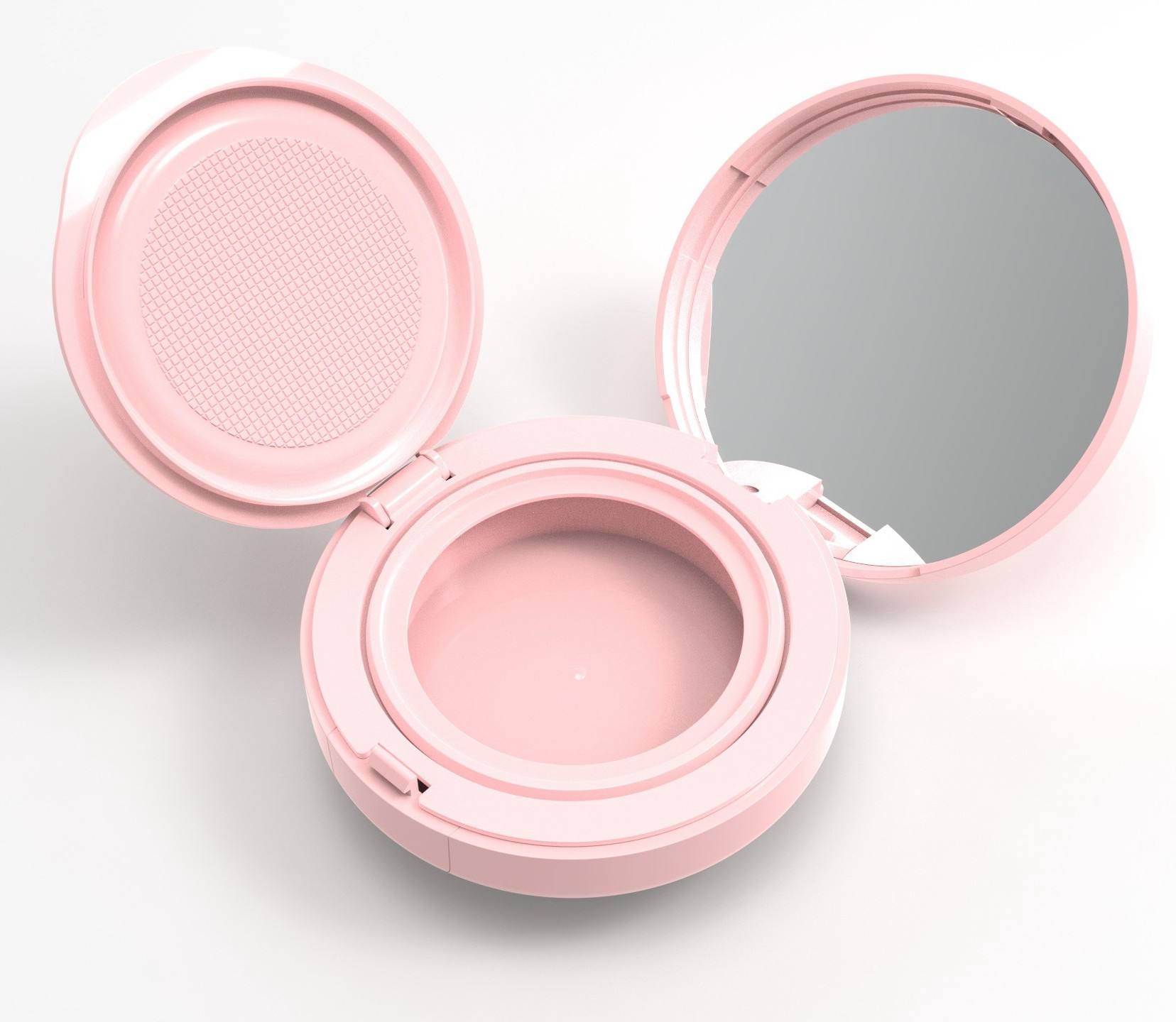 Il fondotinta portatile compatto con specchio è buono? Nuovo arrivo di imballaggi cosmetici di alto valore e multifunzionali